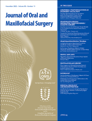 Journal of Oral and Maxillofacial Surgery